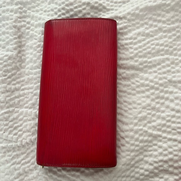 LV red epi long wallet - Picture 13 of 16